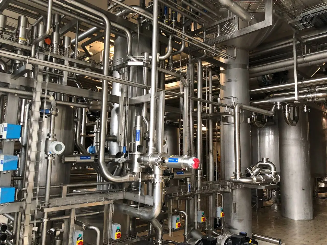 Yogurt production plant