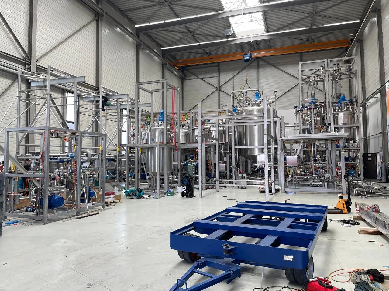 Margarine production station