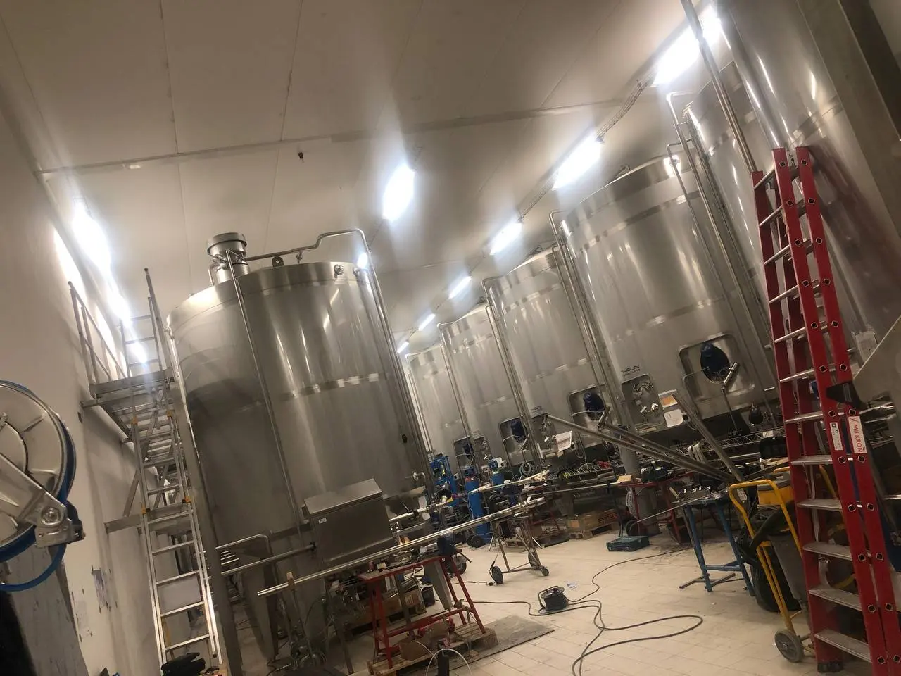 Milk processing plant